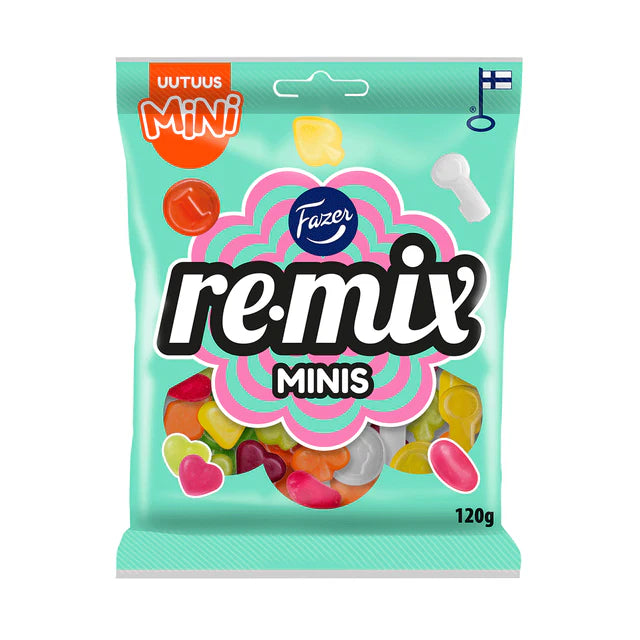 Remix Mini Minis Candy Bag – 120 g