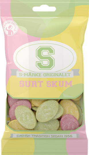 S-Brand Sour Foamy Candy – 70 g