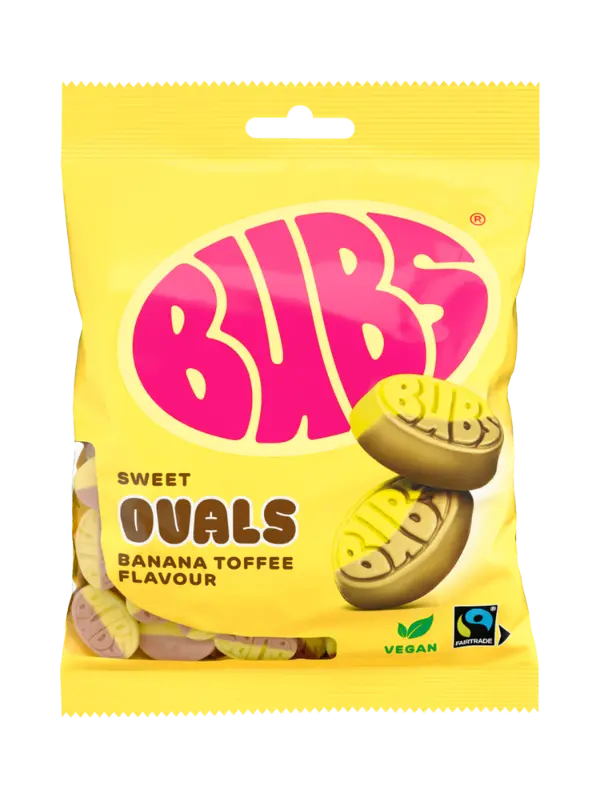 Banana Toffee Sweet House Packed 100g Bags