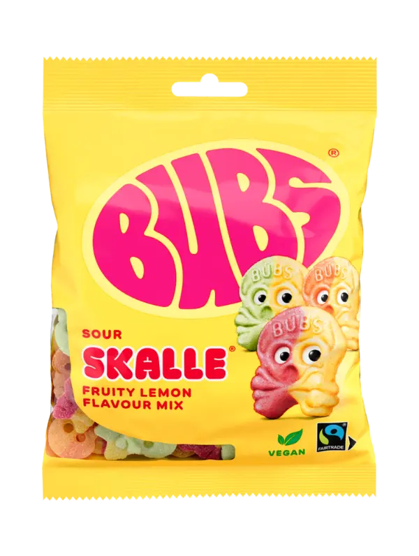 Skull Fruity Lemon Factory Sealed 90g Bags