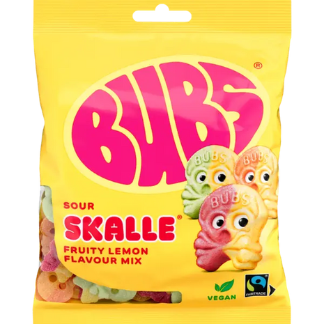 Skull Fruity Lemon Factory Sealed 90g Bags