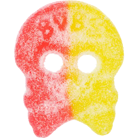 Skull Lemon Raspberry House Packed 100g Bags
