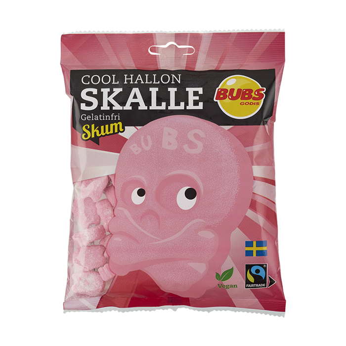 Skull Cool Raspberry Foam