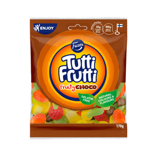 Tutti Frutti Fruity Choco Candy Bag – 170 g