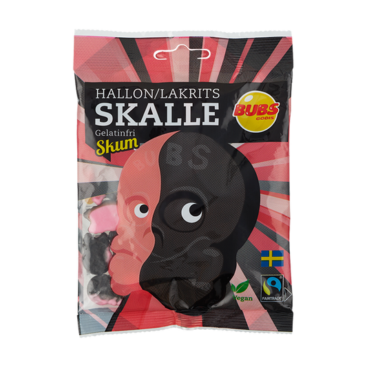 Skull Raspberry Liquorice Sweet/Salty Foam