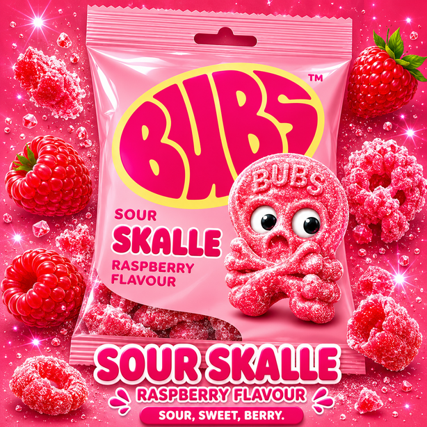 Skull Cool Raspberry Foam
