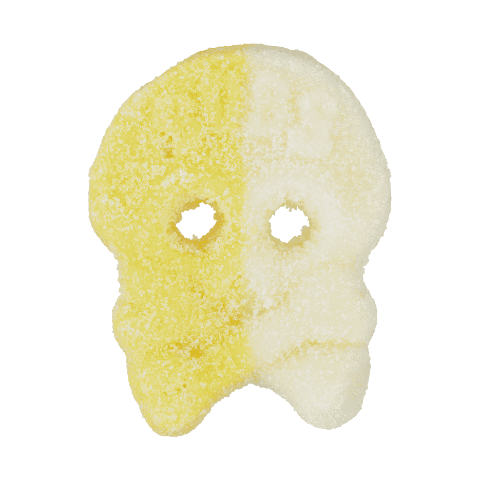 Skull Cool Passion Pineapple Sour Jelly