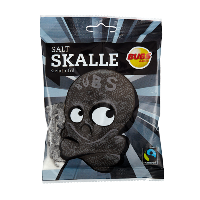 Skull Salty Liquorice Jelly